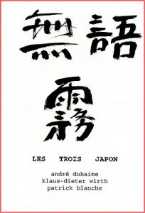 couverture des Trois Japon